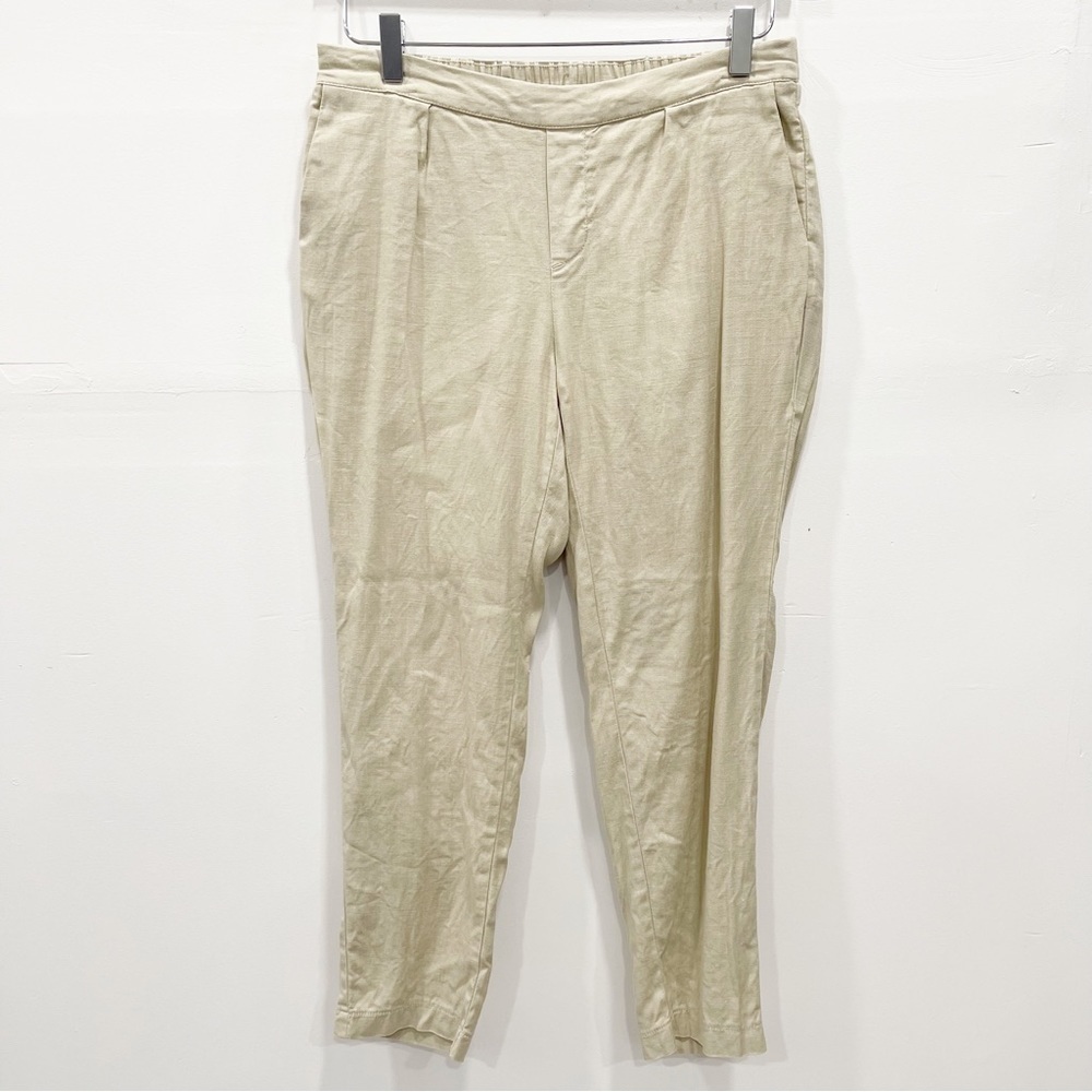 NYDJ Linen Casual Crop Pants Size 4